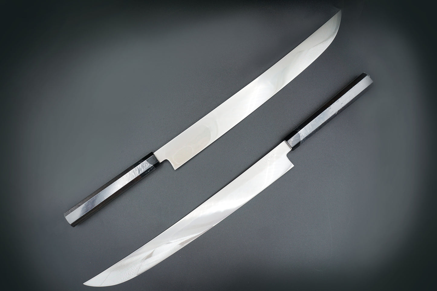 Lin Hua 350mm Apex Honyaki Sakimaru Sujihiki