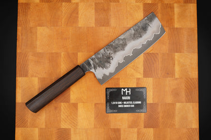 Martin Huber 1.2419 Mild Steel clad Nakiri