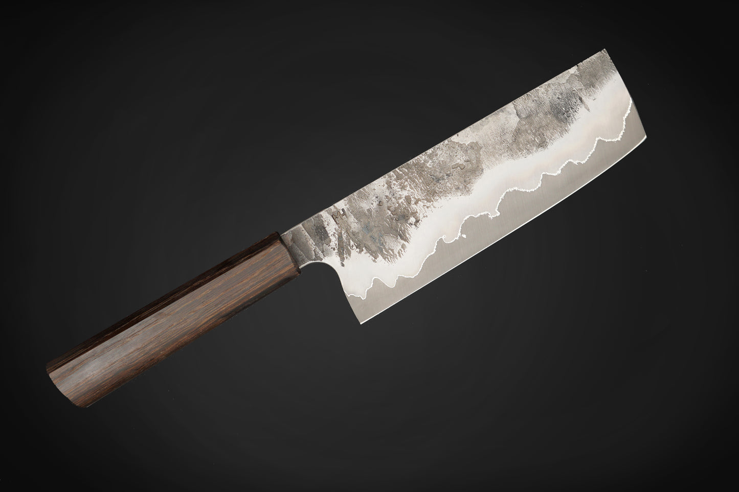Martin Huber 1.2419 Mild Steel clad Nakiri