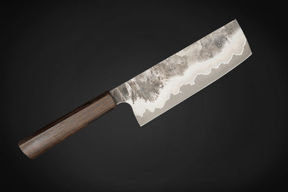 Martin Huber 1.2419 Mild Steel clad Nakiri