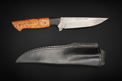 Martin Huber 50 Layer O2/15N20 Damascus Hunter