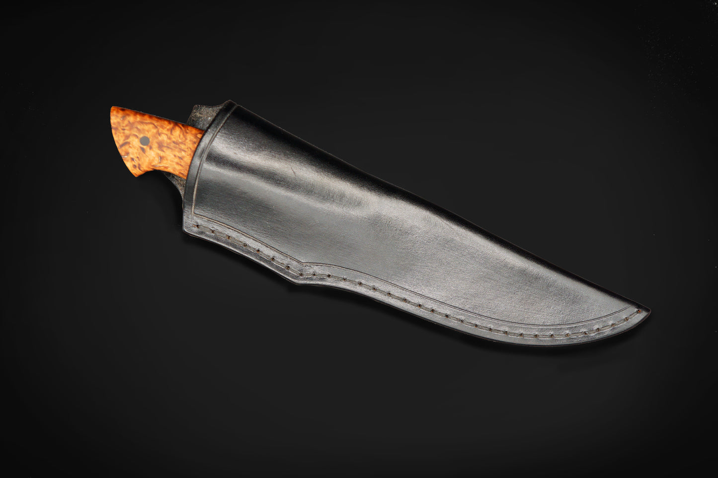 Martin Huber 50 Layer O2/15N20 Damascus Hunter