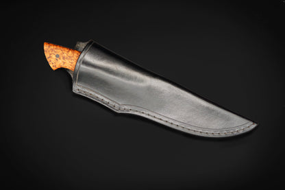 Martin Huber 50 Layer O2/15N20 Damascus Hunter
