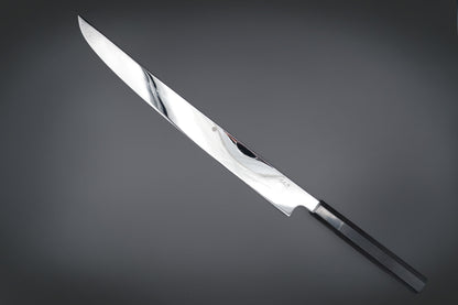 Lin Hua 360mm 26C3 Water/Mizu-Honyaki Sakimaru Sujihiki