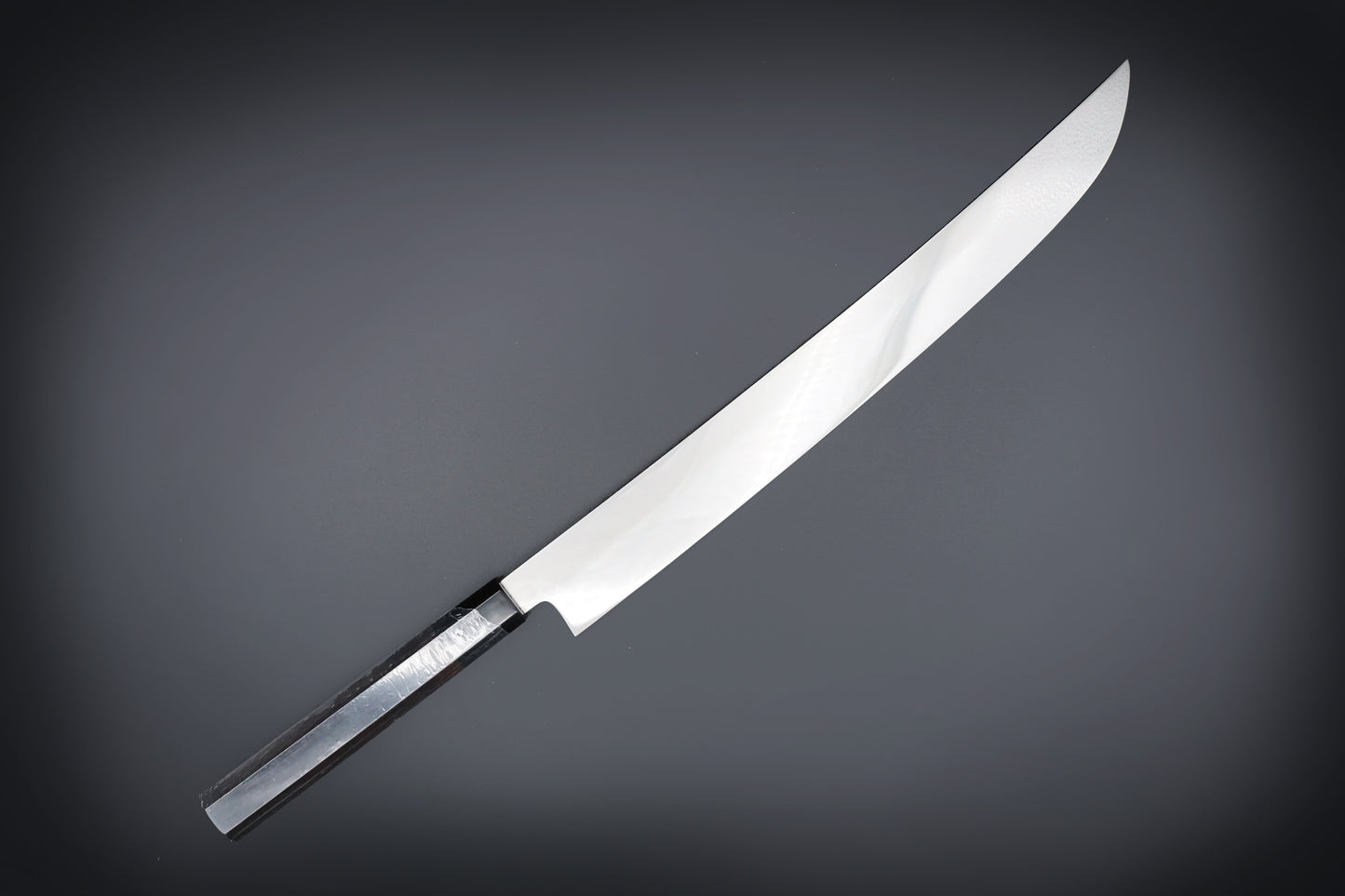 Lin Hua 350mm Apex Honyaki Sakimaru Sujihiki